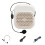Portable Amplifier with Headset Microphone for Teachers' Classroom Instruction High-Volume Portable Amplifier White 1