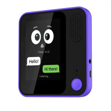 AI Voice Robot 3.5-Inch HD Screen Companion AI Chatbot GPT Multilingual Emotion Recognition Purpler