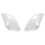 1Pair Front Headlight Lens Cover Lampshade Shell for  Swift 2005-2016 Transparent Lights Glass Replacement Shell 1