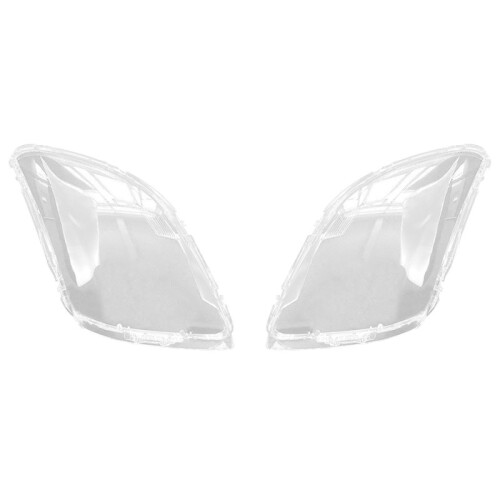 1Pair Front Headlight Lens Cover Lampshade Shell for  Swift 2005-2016 Transparent Lights Glass Replacement Shell