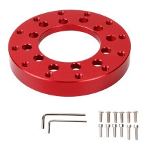 70MM for  G27 G25 PCD 24 Hole Adapter Racing Car Game Modificatio Steering Wheel Adapter Plate QR036