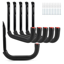 Set Robuuste Garagehaken voor Fietsen, Ladders en Gereedschap - Wandgemonteerde Organizerhanger