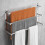 304 Stainless Steel Towel Rack 3 Bar 40cm Wall Mount 1