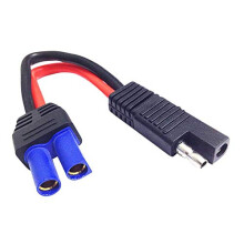 SAE to EC5 Adapter Cable with Copper Core for Reliable Power Transfer and Battery Solar Charging