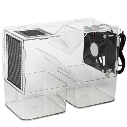 Automatic Bird Feed Shell Blowing Machine Washable Acrylic SeedShell Separator for Birds Effortless Shell Removal Tool