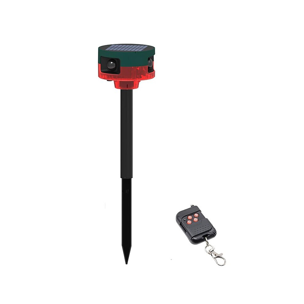 Solar Outdoor Motion Sensor Alarms, 130Db Noise, 13 Sounds & 360 Motion Detector Alarms Support Recording 4711363930892