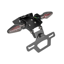 Motorcycle Tail Tidy License Plate Holder with Turn Signals Light Eliminator Bracket for 675SS 675SR 675NK