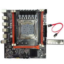 X99 DDR4-Mainboard LGA2011-3, 4x DDR4 RECC RAM-Steckplätze, Gigabit-LAN-Karte, M.2 NVMe, X99E Gaming-Mainboard