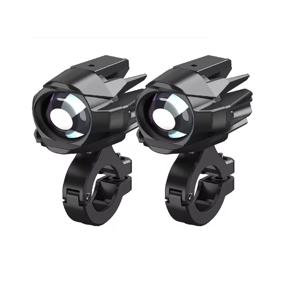A Pair Of Auxiliary Motorcycle Spot Driving Front Fog Spotlights For Atv Truck Bike Light 6034191717410