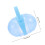 4Sets PP Plastic Pacifier Cases Portable Newborn Pacifier Storage 2