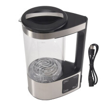 2L Rich Hydrogen Water Bottle Alkaline Water Ionizer Machine Water Filter Drink Hydrogen Water Generator US Plug