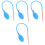 4Pcs Reusable Blue Sugar Creation Blowing Pump for Cookie Decorating 5