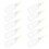 10Pcs Plastic Glue Storage Bottles Needle Tip Dispensers for Craft Use 9