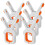 6Pcs White Beach Towel Clips Strong Windproof PP Clips for Pool Chairs 11
