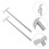2Pcs Laboratory Stainless Steel Stirrer Bars Durable Mixing Paddle 4