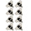 8pcs 110 Degree Screw-in Compact 33 Hinge Replacement, 8-Pack, Fits Various Models 1