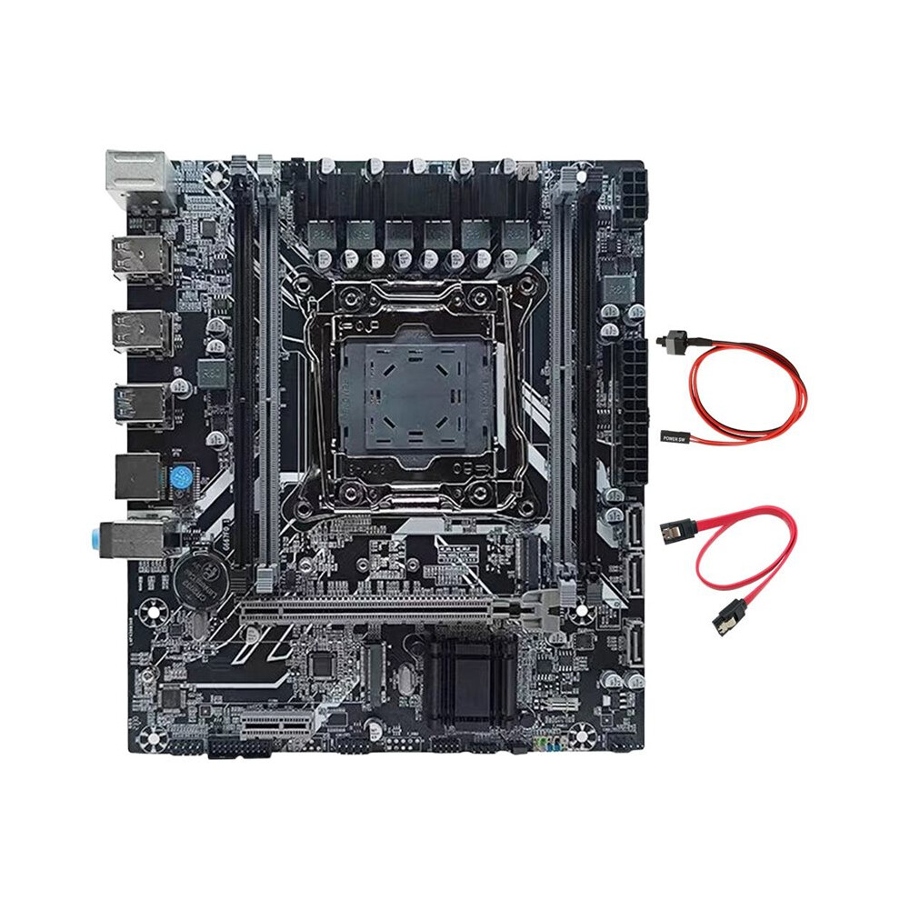 X99 Ddr4 Motherboard Lga 2011-3 H81/B85 Chip Supports 4X Ddr4 Ram Gigabit Ethernet M.2 Nvme X99h667 Desktop Motherboard 6031379119752