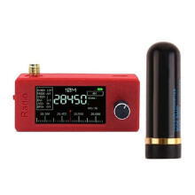 Portable Radio 1.9inch IPS Screen Pocket Radio with Antenna All Band Radio Receiver SW MW VHF Radio