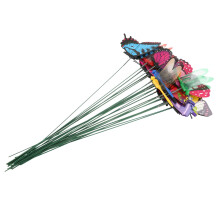 20 Pieces Garden Butterflies Stakes And 4 Pieces Dragonflies Stakes Garden Ornaments For Yard Patio Party Decorations, Totally 24 Pieces