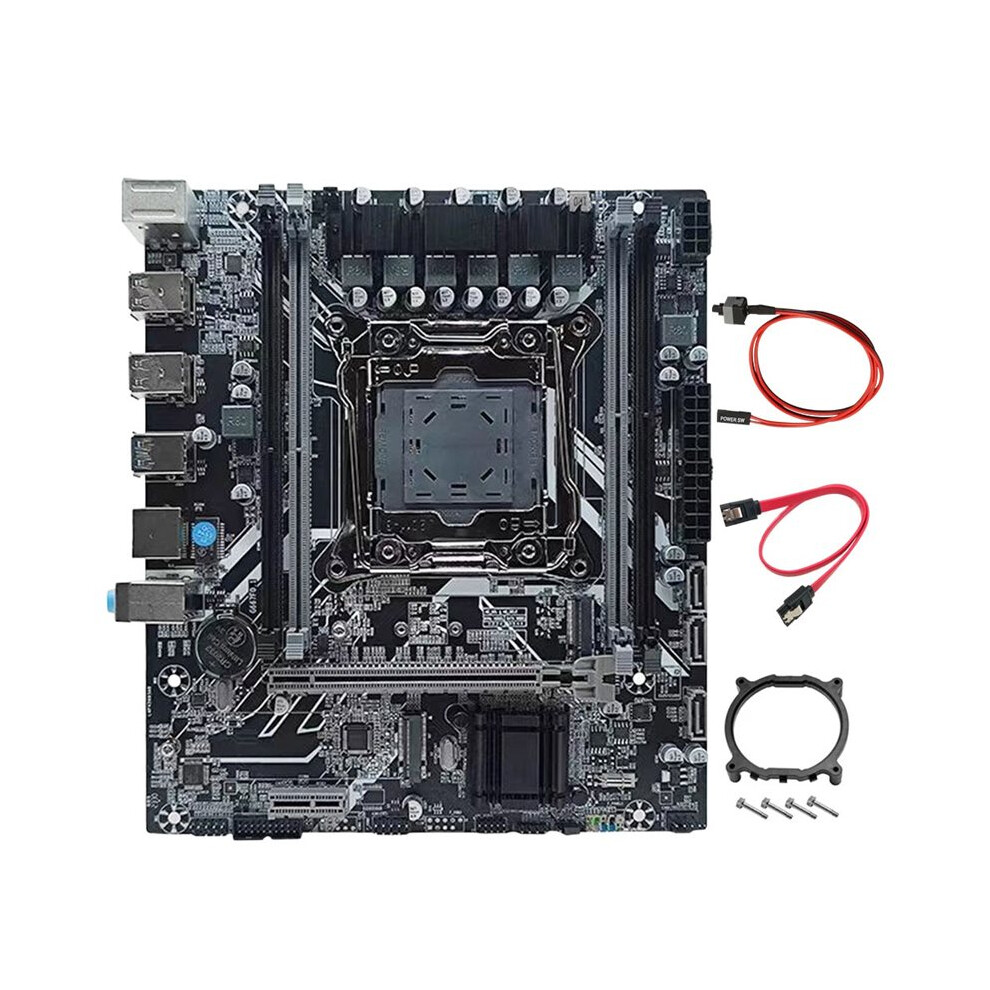 X99 Ddr4 Motherboard B85/H81 Chip Lga 2011-3 Gigabit Ethernet M.2 Nvme Supports 4X Ddr4 Ram X99h667 Desktop Motherboard 6032894346500