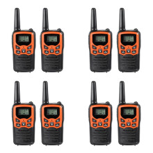 8-Teiliges Handheld-Walkie-Talkie-Radio 22 Kanäle Set 10 UHF 400-470 MHz Dual Band Langstrecken-Kommunikations-Transceiver