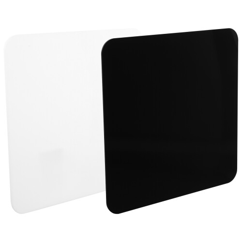 Background Board Acrylic White 2pcs 11.8x11.8x0.08in 2