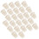 50Pcs White Plastic Garden Mesh Baskets for Hydroponic Root Growth 5