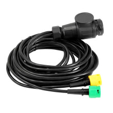 Cavo Luci Rimorchio 5 M con Spina A 13 Pin e 2x Spina A 5 Pin Cablaggio per Luci Posteriori di Illuminazione del Rimorchio