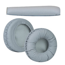 Replacement Earmuffs for TELEX AIRMAN750 760 Headphones Earpads with Headband Enhances Better Sound Experiences Gray