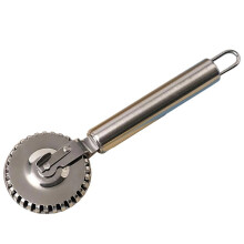 1pc Stainless Steel Pastry Roller - Dough Crimper for Baking, Dumplings & Empanadas
