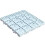 Moisture-Resistant Plastic Pallet with Breathable Mesh Ventilation, Suitable for Basements, Warehouses WHITE 1