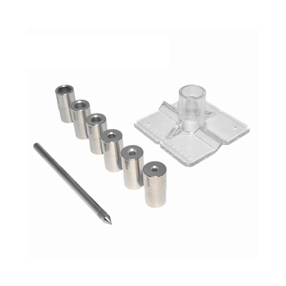 4-12Mm Pocket Hole Jig Set Oblique Hole Locator Drill Bits Guide Vertical Positioner Locator Woodworking Tools 4762295559927