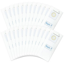 24PCS Style 7 Vacuum Bags for Power Force Vacuum Cleaners 1739 3522 3525 71Y7 3554 3545 6592 3550 3553 Series