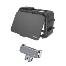 Sunshade Rabbit Cage Frame Case for Action 6 Foldable Expansion Mount Protective Cage Adapter Stand Holder