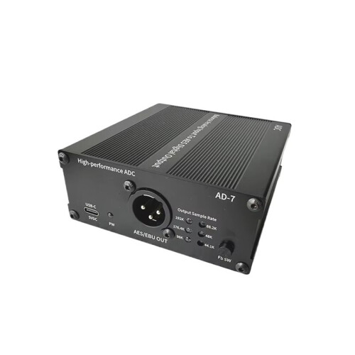 AES/EBU Analog-to-Digital Audio Converter Digital Audio Encoder Balanced Stereo Output 24 Bit 192K