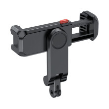PH17 Multi-Functional Phone Tripod Mount Phone Holder 360 Rotatable Phone Clamp with Dual Cold Shoe Mounts