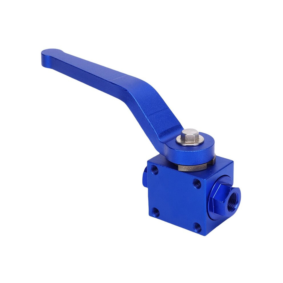 Brake Lock Shut Off Valve High Strength Aluminium Alloy With 1/8In Npt Thread For Automotive Oil 6031282437769