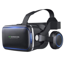 SHINECON VR Headset with Remote Controller,HD 3D VR Glasses Virtual Reality Headset for VR Games & 3D Movies, VR Headset