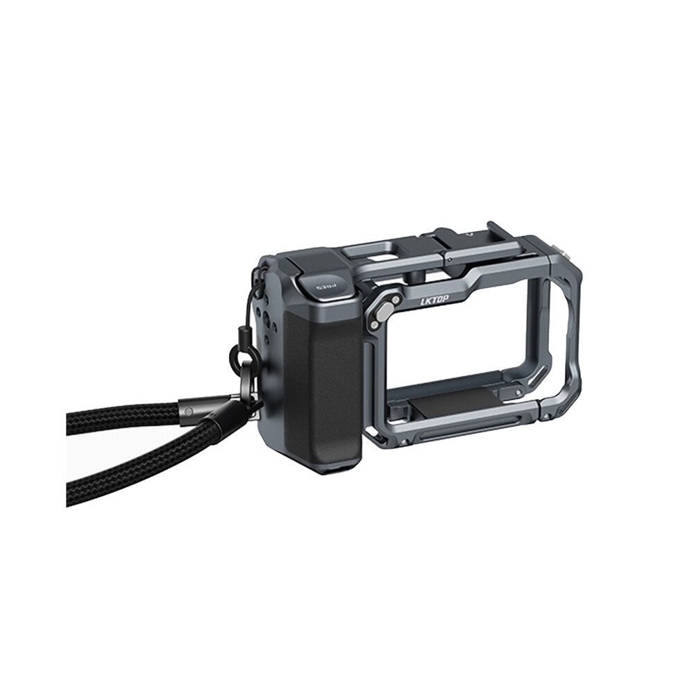 Lktop For Action 6 Action Camera Handle Portable Magnetic Quick-Release Cold Shoe Cage Street Photography Handle Kit 6032318039728