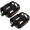 1Pair Lightweight Black Plastic Replacement Pedals for Kids Bikes 7