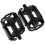 1Pair Lightweight Black Plastic Replacement Pedals for Kids Bikes 8