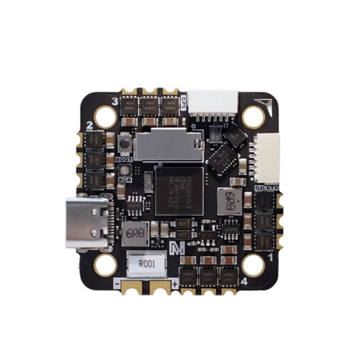 H743 AIO 35A AM32 Flight Controller, 3-6S 32-Bit Open-Source ESC with Industrial Dual IMUs for FPV Drones