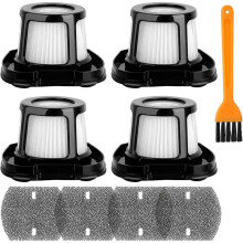 4 Pack Handheld Vacuums Replacement Filter for Pet Hair Eraser Lithium Ion Cordless Hand Vacuum 2284W 2389 2390