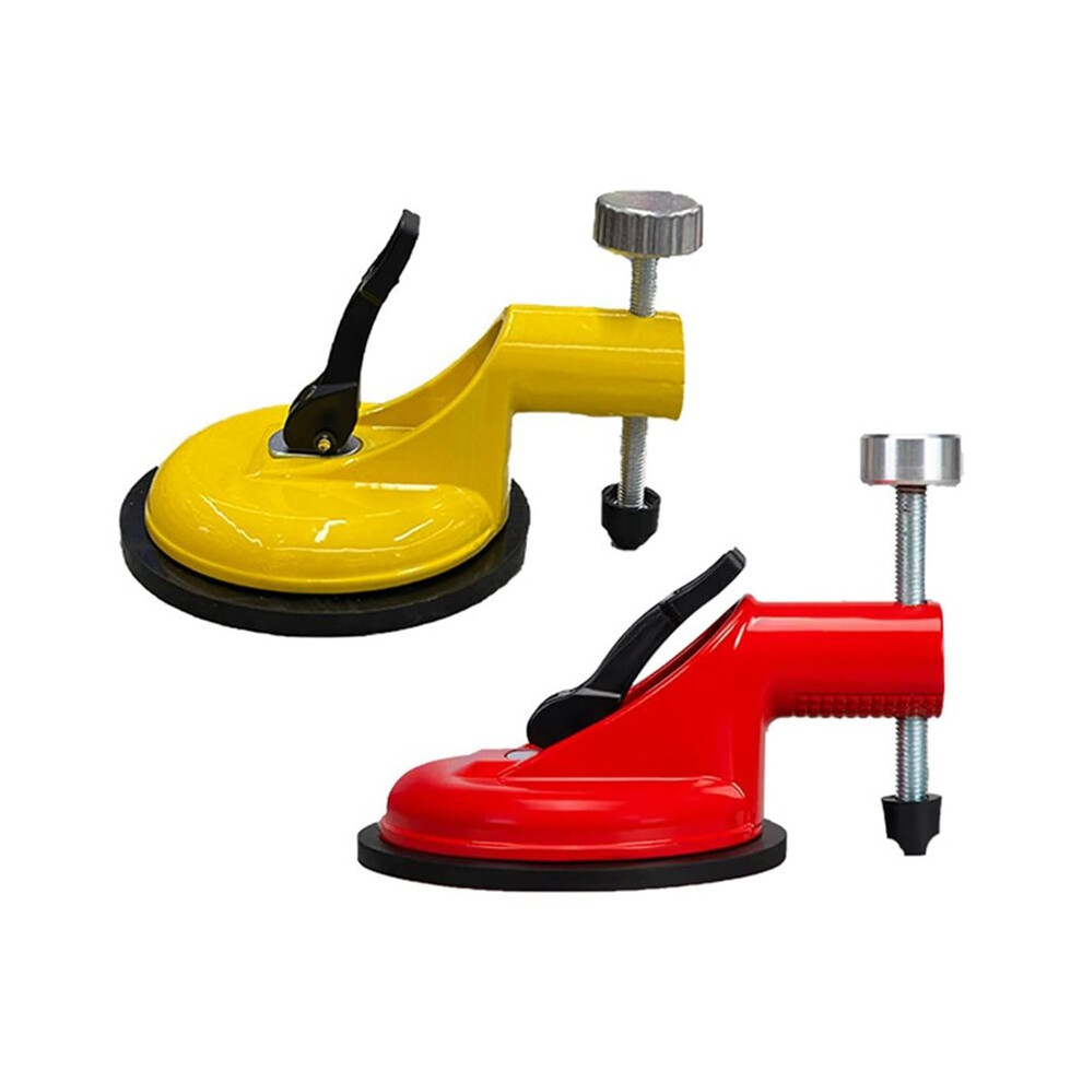 2Pcs Adjustable Height Setter-Floor Gaps Fixer Tool, Suction Cup Level Adjustable Screw Scale Knob Tile Leveling Tool 4711854081102