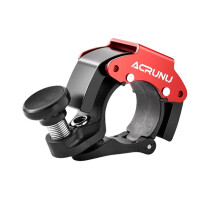 ACRUNU Bicycle Bell Anti Theft Horn Loud Crisp Sound Handlebar Cycling Alert Bell for Mountain MTB Road Bike