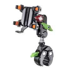 Anti-Slip Heavy Duty Car Windshield Metal Five-Claw Phone Clamp Car Adhesive Suction Cup Mount Mobile Phone Holder B