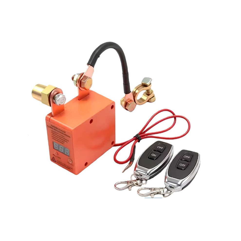 Wireless Remote Control Car Isolator 12V 240A Battery Isolator With Led Display For Car Rv Atv Truck Boat 6033075680901