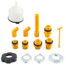 15 PCS Set Antifreeze Funnel Car Coolant Funnel Ship Cooling Fluid Funnel Refrigerant Filling Water Tank Coolant Funnel