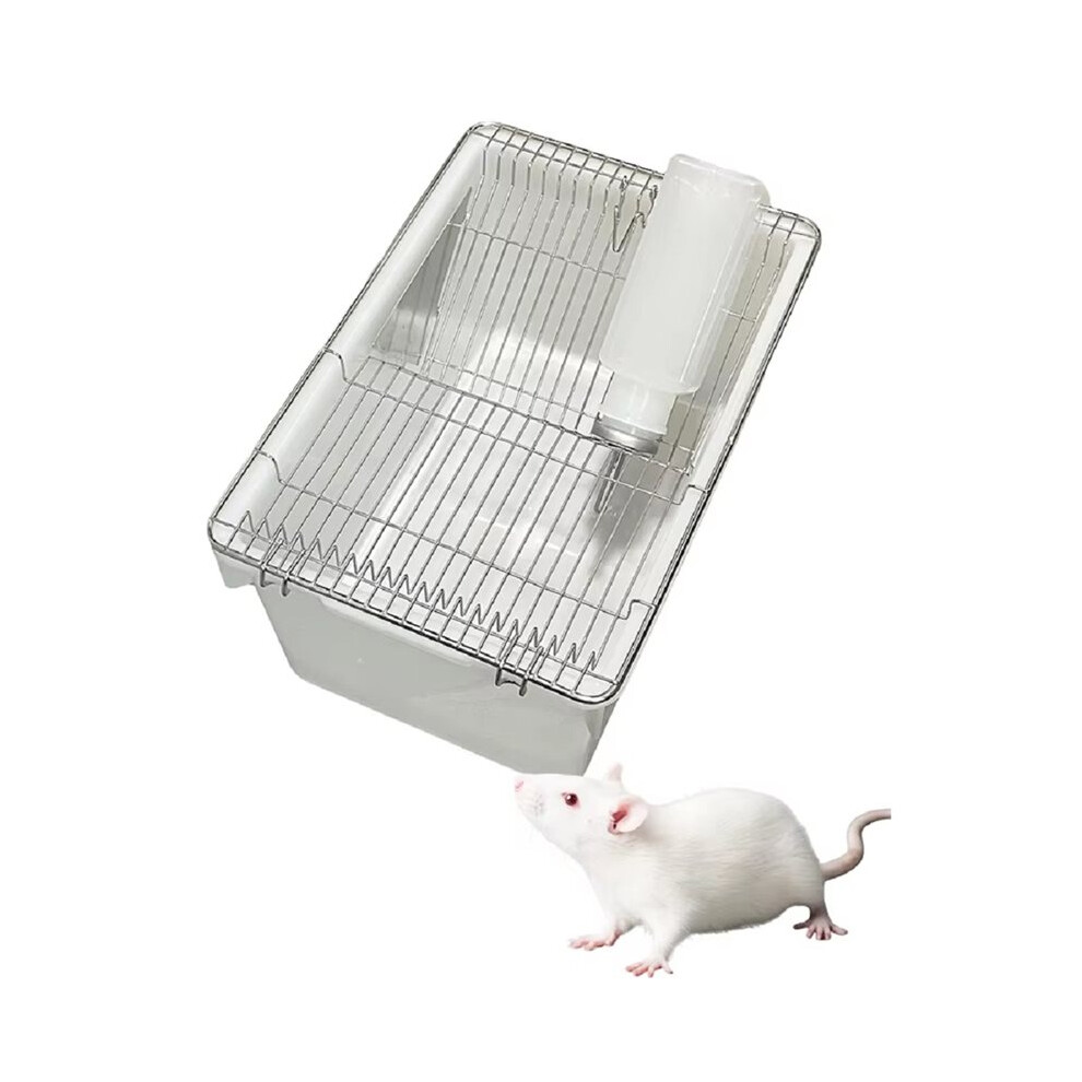 Mouse/Rat Rodent Cage With Bottle Breeding Enclosure Feeding For Biomedical Laboratory University Research Pp 4712048891736