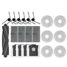For Mova P50 Pro Ultra, Mova P10 Pro Ultra Robot Vacuum Spare Parts Main Side Brush Hepa Filter Mop Cloth Dust Bags
